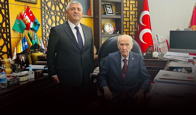 Şahin MHP Liderini ziyaret etti... Coğrafyamızın Devlet Bahçeli'ye ihtiyacı var