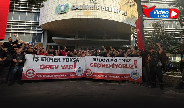 Gaziemir Belediyesi'nde TİS krizi sürüyor... Grev çanları çalıyor!