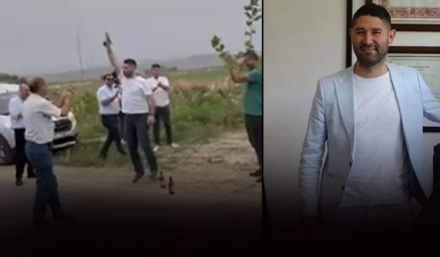 Düğünde havaya ateş açan belediye başkan yardımcısı gözaltına alındı!