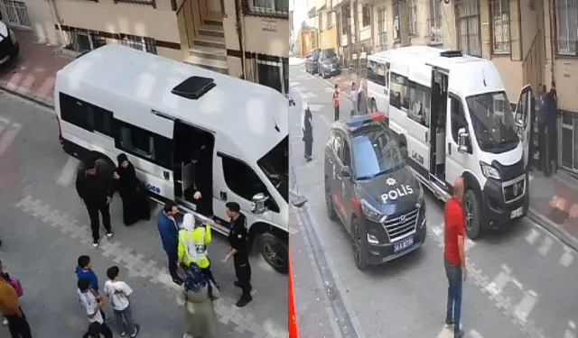 Hatalı şekilde öğrenci indirdi, polis ekipleriyle tartıştı!