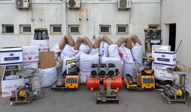 Kaçak sigara operasyonunda 1 şüpheli yakalandı