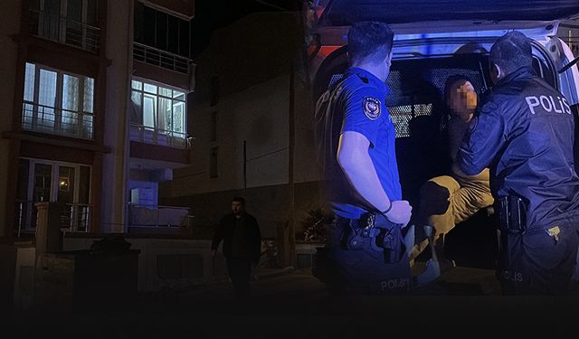 Sevgilisinden ayrılan alkollü kadın dehşet saçtı... Annesini bıçakla rehin aldı