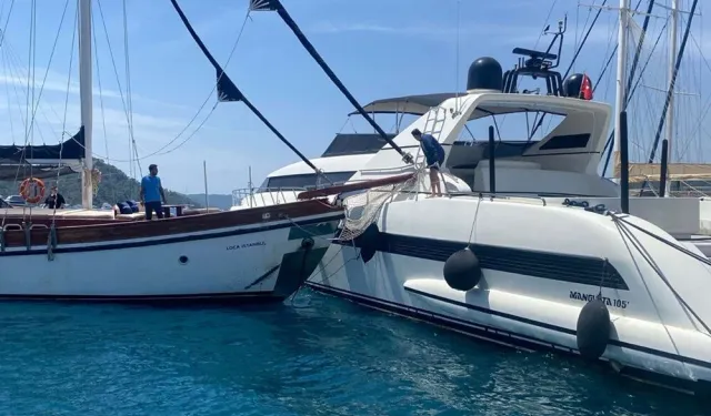 Göcek'te milyonluk kaza!
