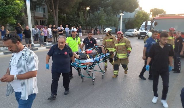 Manisa'da kazada yaralanan sürücü hastanede hayatını kaybetti