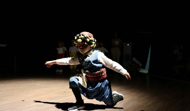 Bodrum'da minikler için mezuniyet töreni