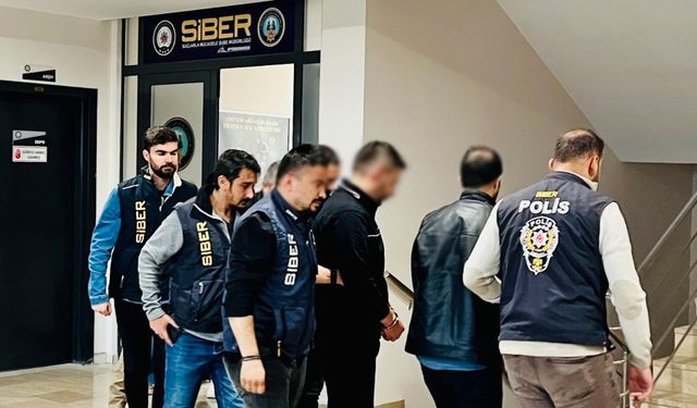 Dolandırıcılık operasyonuna 13 tutuklama