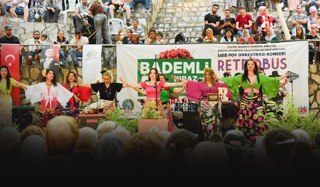 Ödemişte Kiraz festivali coşkusu... Binleri ağırladı