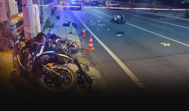 İki motosikletin çarpıştığı kazada 2 kişi öldü