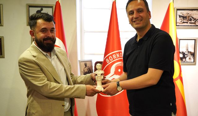 Bornova Belediyesi Makedon heyeti ağırladı