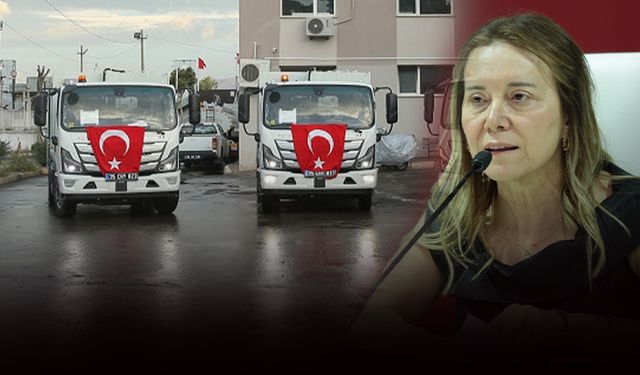 Başkan Mutlu müjdeyi verdi: Konak'a iki yeni çöp kamyonu!