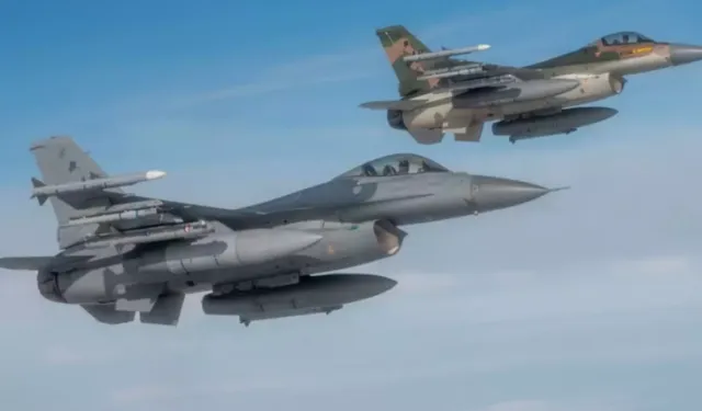 Rus İHA'sı görüldü F-16'lar peş peşe havalandı