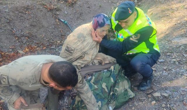 Kütahya'da ormanda kaybolan kadın bulundu