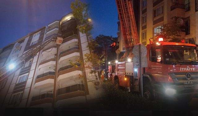 Eşiyle kavga etti... Kendini odaya kilitleyip evi ateşe verdi!