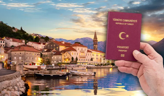 Karadağ’a vizesiz dönem sona erdi: Bugün resmen başladı!