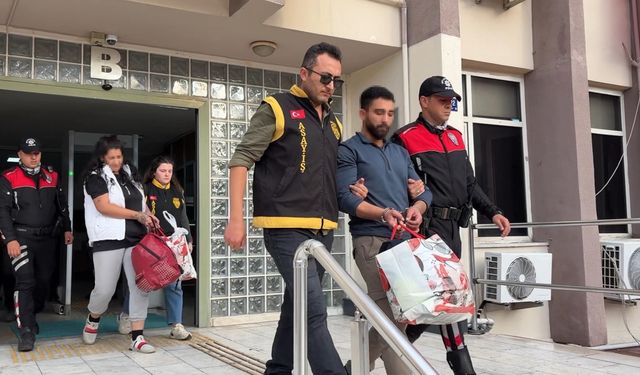 Aydın'da firari hükümlü çift yakalandı