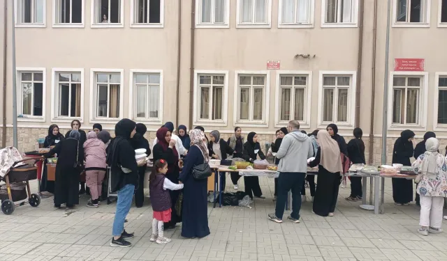 Muğla'da lise öğrencilerinden Filistin'e destek