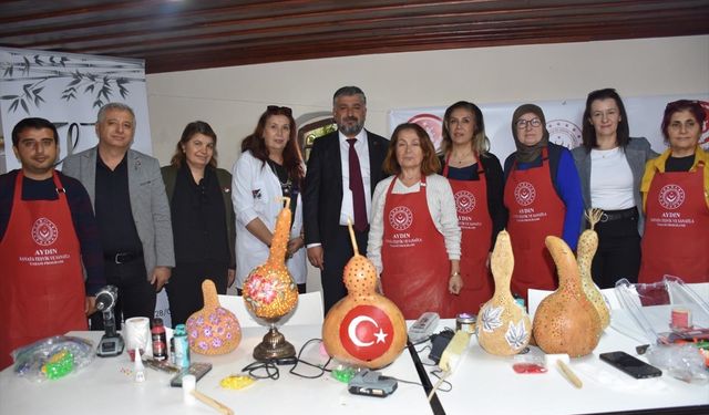 Aydın'da şehit yakınları ve gaziler için sanat kursu açıldı