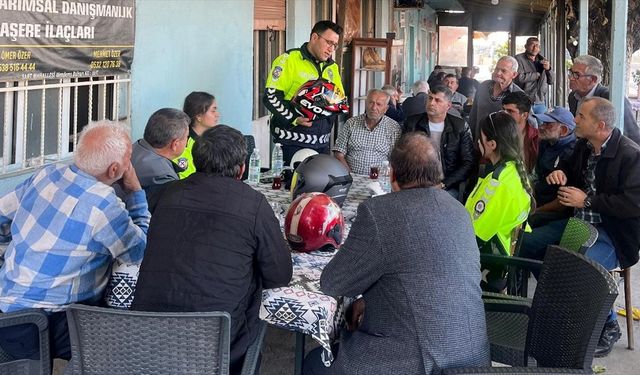 Salihli'de trafik güvenliğiyle ilgili düzenlemeler anlatıldı