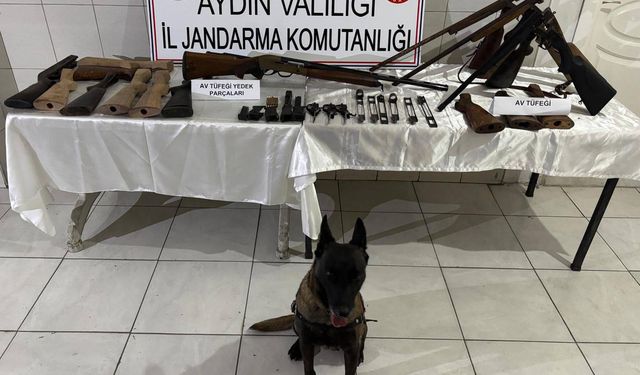 Jandarmadan kaçak silah atölyesine operasyon