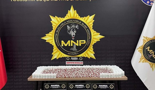 Manisa'da zehir operasyonunda 14 tutuklama