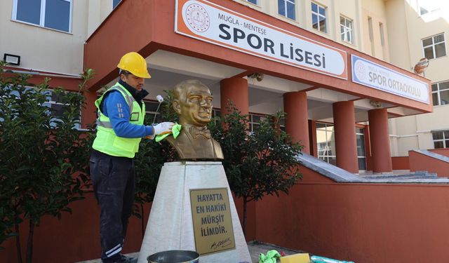 Muğla'da 5 ilçedeki toplam 8 okula ara tatil bakımı