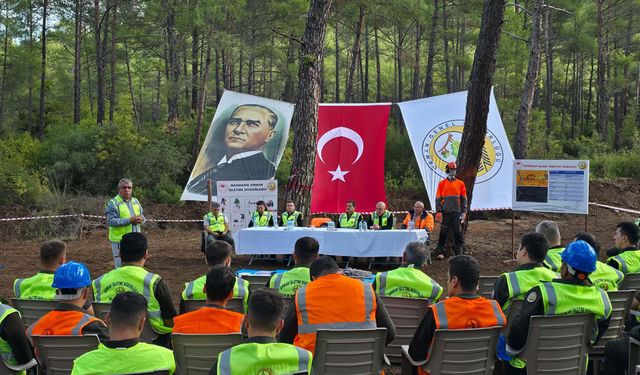 Muğla'da üretim tatbikatı gerçekleştirildi
