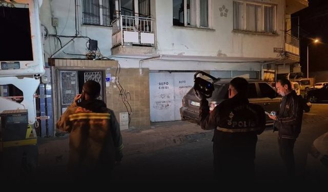 Binadan sarkan kabloya temas eden çocuk elektrik akımına kapıldı!