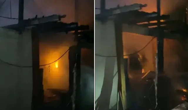 Bağ evinde patlama ve yangın: Kullanılamaz hale geldi!