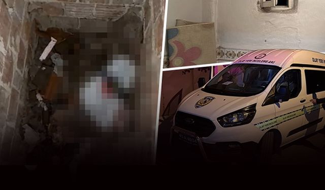 Bu nasıl vicdansızlık... Yeni doğan bebeğini havalandırma boşluğuna attı!