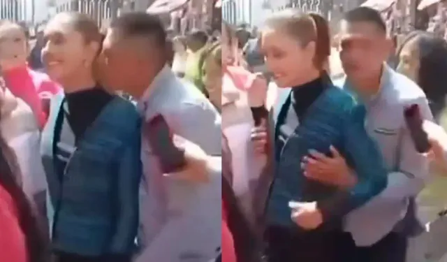 Devlet başkanına sokakta cinsel saldırı