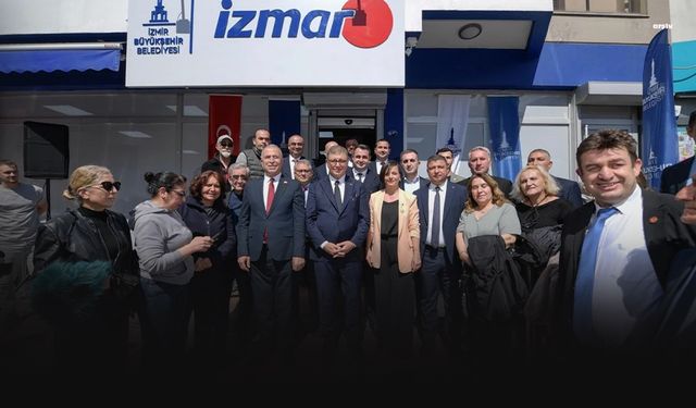 Başkan Tugay duyurdu... İZMAR 15'inci şubesini açtı!