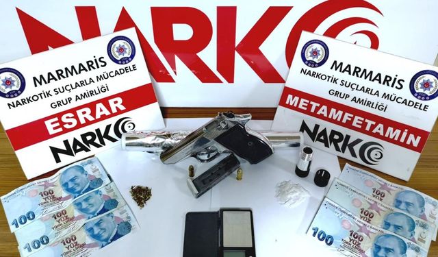 Muğla'da zehir baskını: 3 zanlı tutuklandı