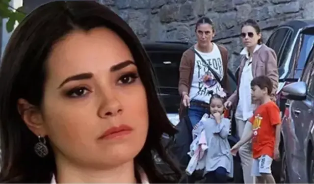 Özgü Namal çocuklarıyla birlikte trafik kazası geçirdi!