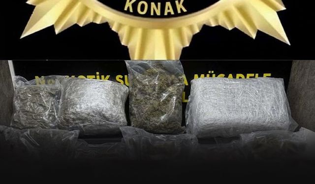 İzmir'de zehir operasyonu... 25 kilo yasaklı madde ele geçirildi!