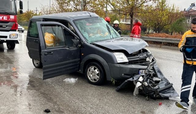 Bodrum'da freni çekilmeyen araç kazaya sebep oldu