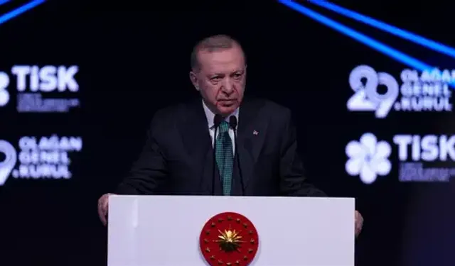 Cumhurbaşkanı Erdoğan'dan TİSK'e 'asgari ücret' mesajı