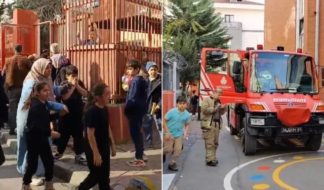 Okulda doğalgaz paniği: Tahliye edildi!