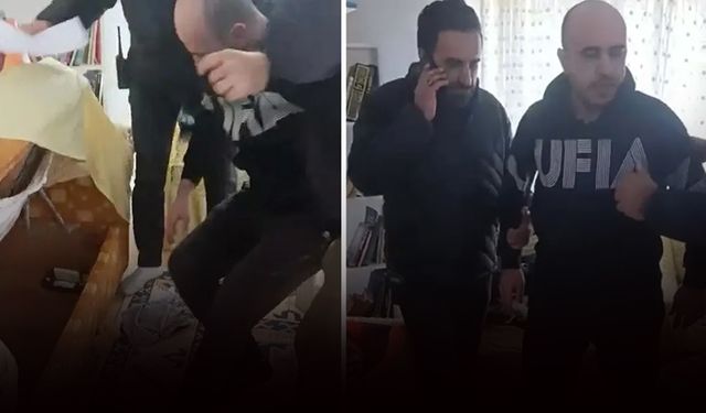 Açık cezaevinden firar etti: Kanepenin altında saklanırken yakalandı!