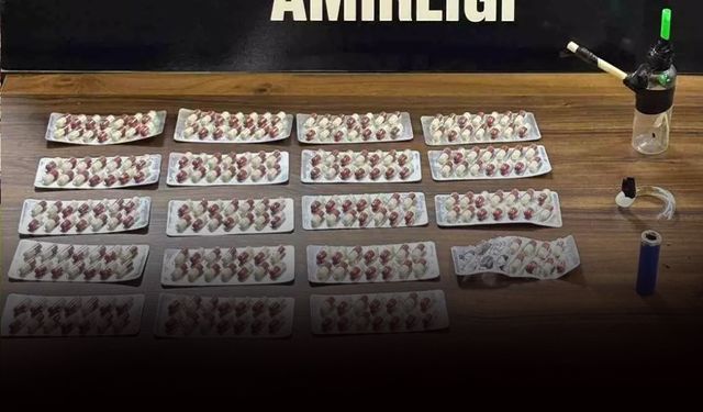 Afyonkarahisar'da uyuşturucu baskını: Binlerce sentetik hap ele geçirildi!