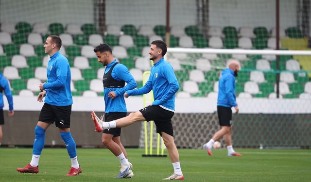 Bodrum FK, Amed Sportif Faaliyetler maçının hazırlıklarını sürdürdü