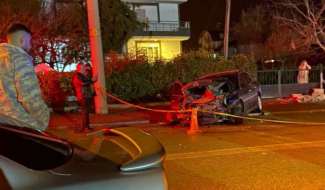 Otomobil ile çarpışan elektrikli bisiklet sürücüsü yaşamını yitirdi