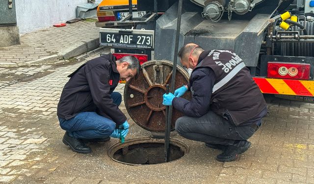 Uşak'ta kanalizasyonda cenin bulundu