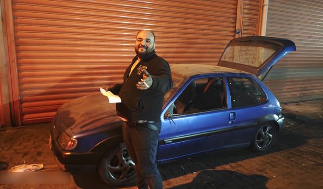 Aydın'da abartı egzozlu otomobilin sürücüsüne ceza