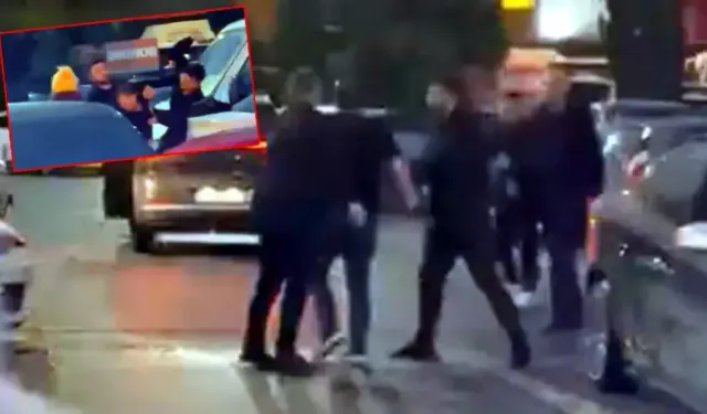 AVM'de otopark yeri için yumruklu kavga