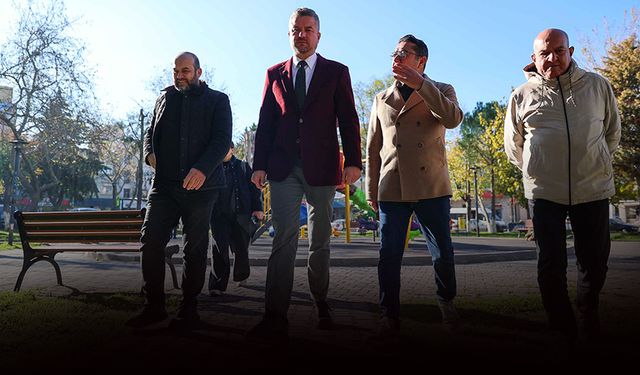 Başkan Duman, çalışmaları yerinde inceledi: Buca’nın parkları yenileniyor