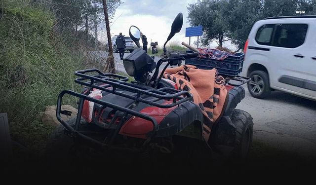 İzmir'de trafiği tehlikeye atan ATV sürücüsüne 13 bin lira ceza!