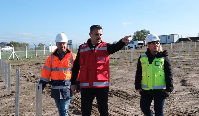 Dikili Belediyesi'nin GES Projesi emin adımlarla ilerliyor