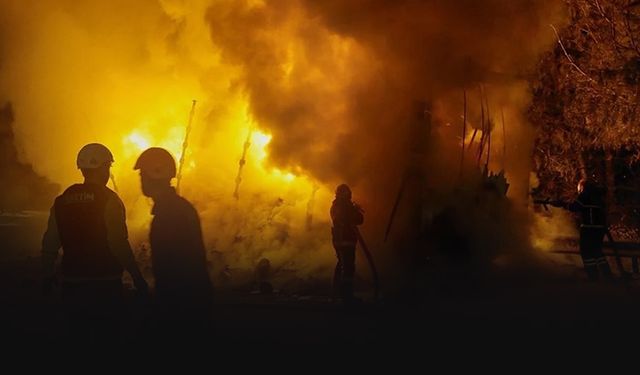 Denizli'de feci ölüm... Evde çıkan yangında alevlerin içinde kaldı!