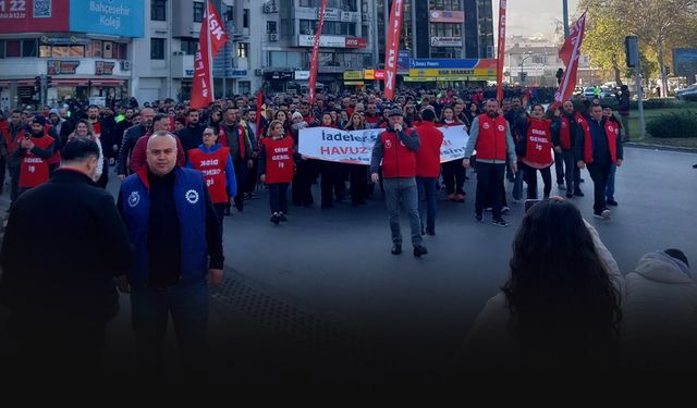 DİSK İzmir eyleminin 4'üncü gününde... Büyükşehir’den telefon bile gelmiyor!