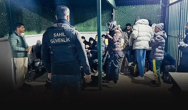 İzmir'de düzensiz göçmen operasyonu... 21 kişi yakalandı